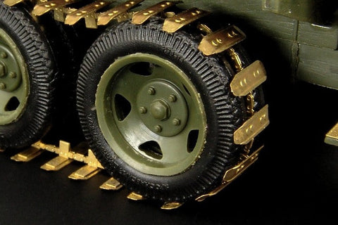 ハウラー HLU35045 1/35 GAZ AAA-BA-10用キヤタピラ エッチングパーツ