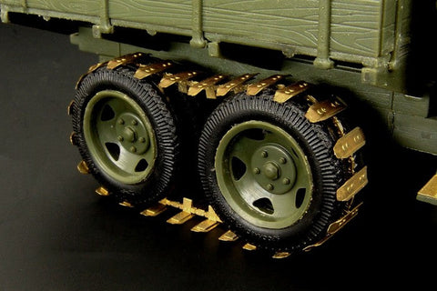 ハウラー HLU35045 1/35 GAZ AAA-BA-10用キヤタピラ エッチングパーツ