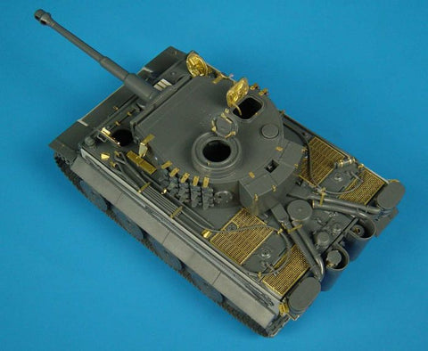 ハウラー HLX48007 1/48 タイガーI 初期型 エッチングパーツ(タミヤ用)