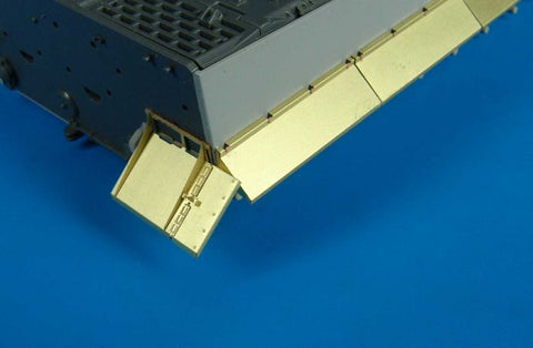 ハウラー HLX48012 1/48 タイガーI初期型 フェンダー エッチングパーツ(タミヤ用)