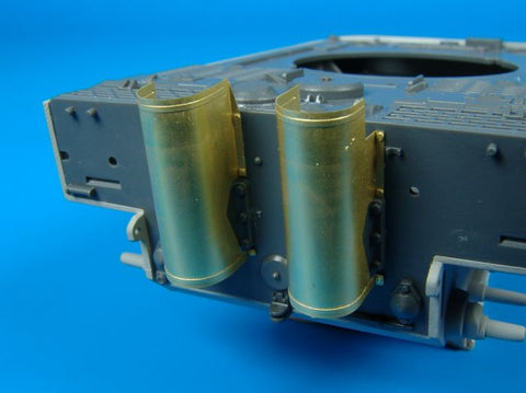 ハウラー HLX48026 1/48 タイガーI 排気管カバー エッチングパーツ(タミヤ用)