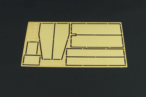 ハウラー HLX48058 1/48 IV号戦車 -フェンダー エッチングパーツ(タミヤ用)