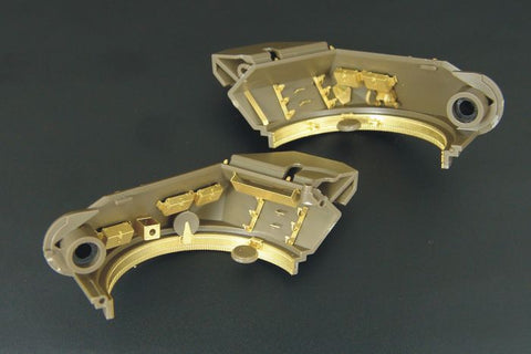 ハウラー HLX48062 1/48 M10 砲塔インテリア エッチングパーツ(タミヤ用)