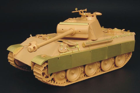 ハウラー HLX48068 1/48 パンサー/ヤークトパンサー G型 シュルツェン エッチングパーツ(タミヤ用)
