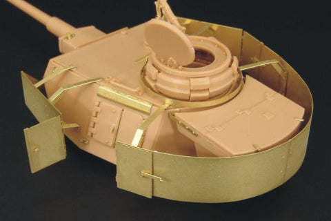 ハウラー HLX48077 1/48 IV号戦車 砲塔シュルツェン エッチングパーツ(タミヤ用)