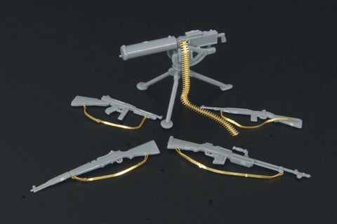ハウラー HLX48081 1/48 アメリカ 小火器 セット エッチングパーツ(タミヤフィギュア用)