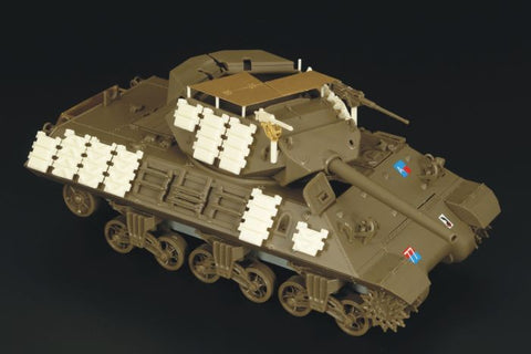 ハウラー HLX48100 1/48 WWII自由ポーランド軍 M10駆逐戦車「グヂニヤI」号改造セット エッチングパーツ(タミヤ M10 用)