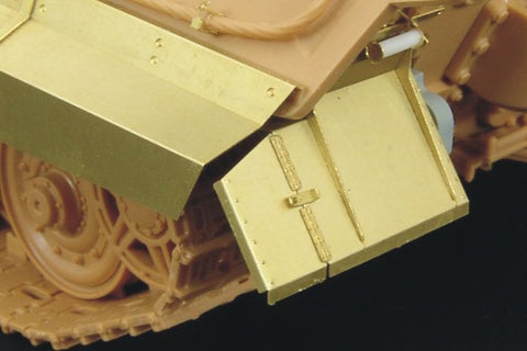 ハウラー HLX48140 1/48 キング タイガーフェンダー エッチングパーツ(タミヤ用)