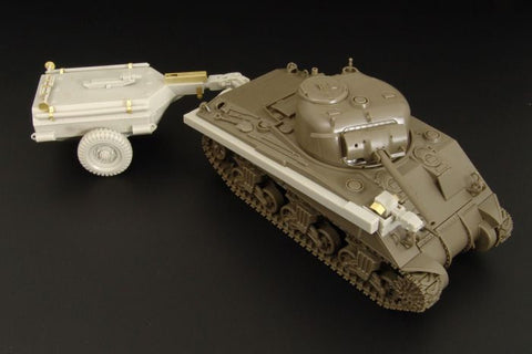 ハウラー HLX48166 1/48 M4 シャーマンクロコダイル(火炎放射器戦車) 改造セット(M4 シャーマン用)