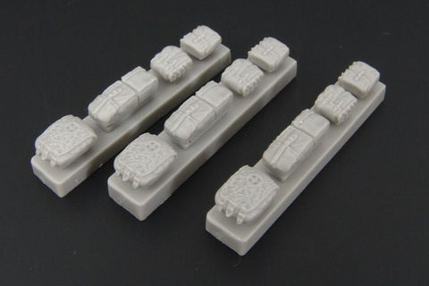 ハウラー HLX48196 1/48 ドイツ リュックサック・バッグ エッチングパーツ(レジン製)