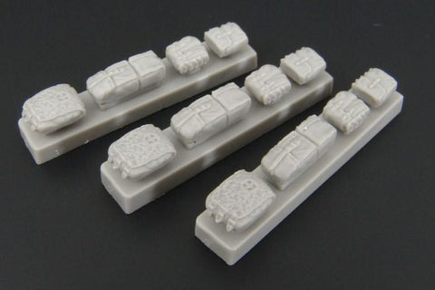 ハウラー HLX48196 1/48 ドイツ リュックサック・バッグ エッチングパーツ(レジン製)