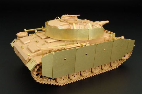 ハウラー HLX48201 1/48 III号戦車M/N型 シュルツェン エッチングパーツ(タミヤ用)