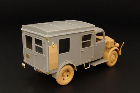 ハウラー HLX48220 1/48 Kfz.31 スタイヤー1500 救急車 改造パーツ(タミヤ 用)