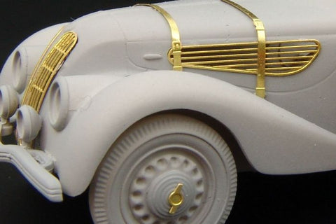 ハウラー HLX48222 1/48 BMW 327 グリル エッチングパーツ(ハセガワ用)