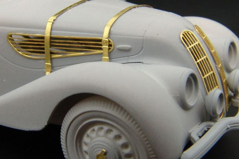 ハウラー HLX48222 1/48 BMW 327 グリル エッチングパーツ(ハセガワ用)