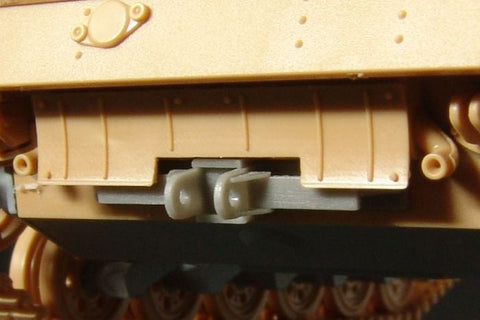 ハウラー HLX48232 1/48 III号突撃砲 G型 牽引ホールド エッチングパーツ(レジン製)