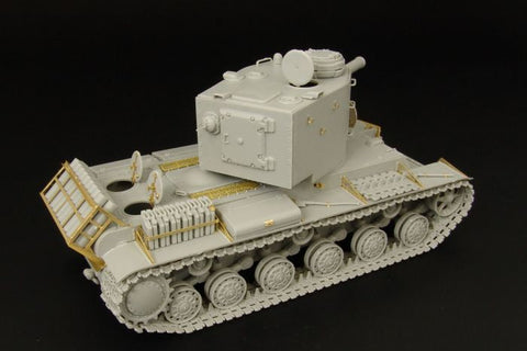 ハウラー HLX48234 1/48 Pz.Kpfw.754( r ) KV-2 エッチングパーツ(ホビーボス)