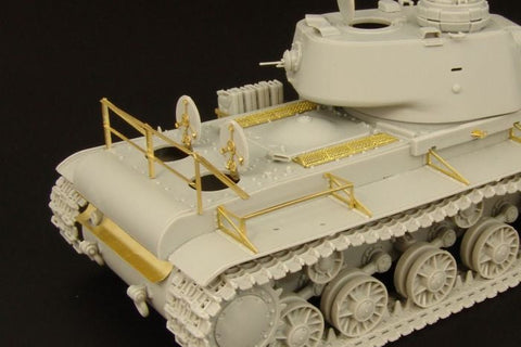 ハウラー HLX48235 1/48 Pz.Kpfw.756( r ) KV-1 エッチングパーツ(ホビーボス)