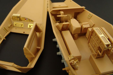 ハウラー HLX48236 1/48 Sd.Kfz.250/3 インテリア エッチングパーツ(タミヤ 用)