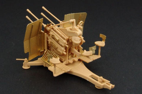 ハウラー HLX48244 1/48 2 cm FLAK 38 四連装防盾 セット エッチングパーツ(タミヤ 用)