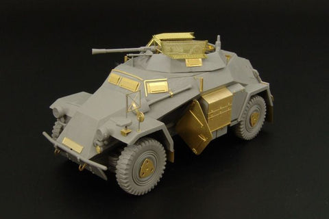 ハウラー HLX48251 1/48 Sd.Kfz.222 基本 エッチングパーツ(TAMIYA/ICM用)