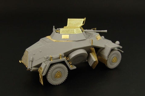 ハウラー HLX48251 1/48 Sd.Kfz.222 基本 エッチングパーツ(TAMIYA/ICM用)