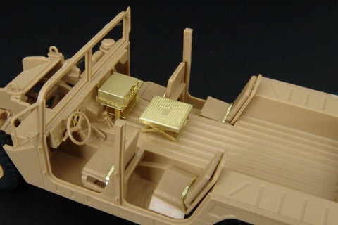 ハウラー HLX48271 1/48 ハンビー M1025 (ハマー) インテリア エッチングパーツ(タミヤ用)