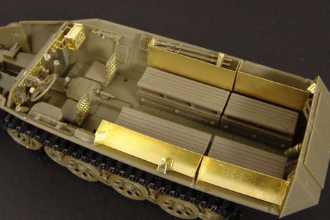 ハウラー HLX48277 1/48 Sd.Kfz.251/1 C型 インテリア エッチングパーツ(AFVクラブ 用)