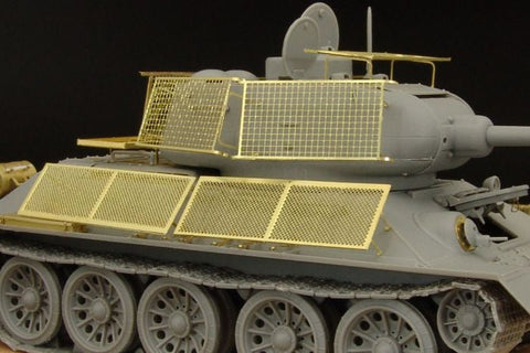 ハウラー HLX48284 1/48 T-34/85 現地改修型 シュルツェン エッチングパーツ(ホビーボス用)