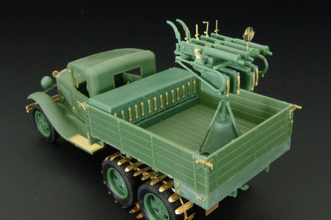 ハウラー HLX48291 1/48 GAZ-AAA 4連装 マキシム 対空砲搭載型 エッチングパーツ(UM用