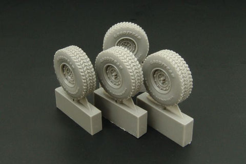 ハウラー HLX48301 1/48 ハンビー (ハマー) グレッシブパターンホイール(タミヤ用)