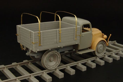 ハウラー HLX48304 1/48 スタイヤー1500 鉄道路走行仕様改造セット(タミヤ用)