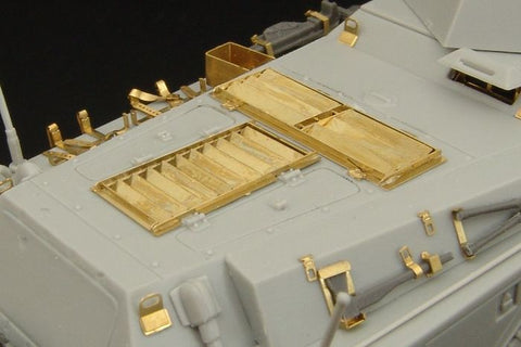 ハウラー HLX48310 1/48 Sd.Kfz 234/2 プーマ エンジン グリル エッチングパーツ(イタレリ 用)