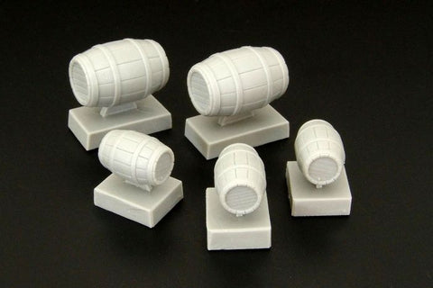 ハウラー HLX48344 1/48 木樽 (5個)