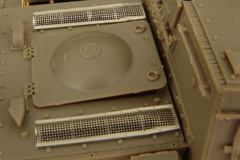 ハウラー HLX48349 1/48 SU-152 エンジンメッシュ エッチングパーツ (ブロンコ用)