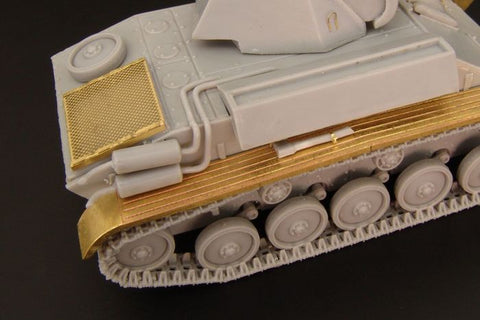 ハウラー HLX48352 1/48 ロシア軽戦車 T-70 初期型 エッチングパーツ(Mikromir用)