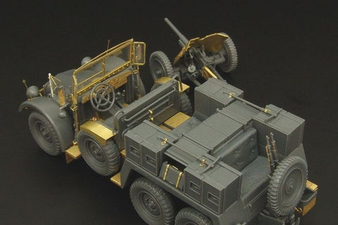 ハウラー HLX48361 1/48 クルッププロッツェ 3.7cm砲牽引型 エッチングパーツ(タミヤ用)