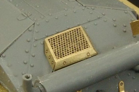 ハウラー HLX48365 1/48 Pz.38 (t) E/F型 グリル エッチングパーツ(タミヤ用)