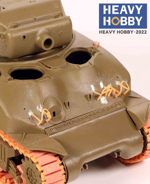 ヘビーホビー HH-35021 1/35 WWII アメリカ軍 M4シャーマン戦車用 ライト/スコープガードセット