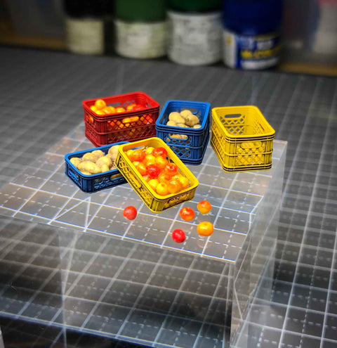 ヘビーホビー HH-35028 1/35 プラスチック製バスケットセット