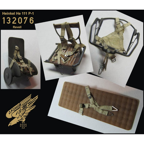 HGW 132076 1/32 ハインケル HE 111 シートベルト 2セット | レベル用