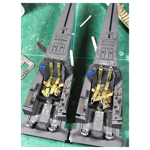 HGW 132502 1/32 ルフトヴァッフェ戦闘機用 - 後期型 シートベルト pre-cut (laser)