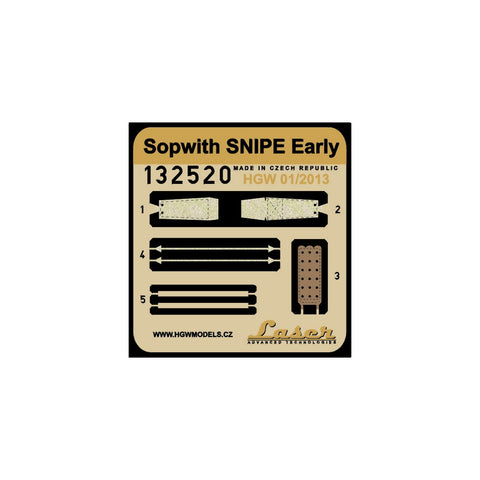 HGW 132520 1/32 ソッピース スナイプ - 初期型 シートベルト pre-cut (laser) | ウイングナットウイングス用