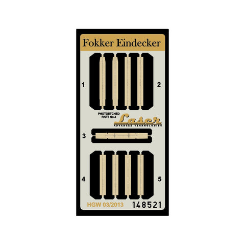 HGW 148521 1/48 フォッカー Eindecker シートベルト pre-cut (laser) | エデュアルド用