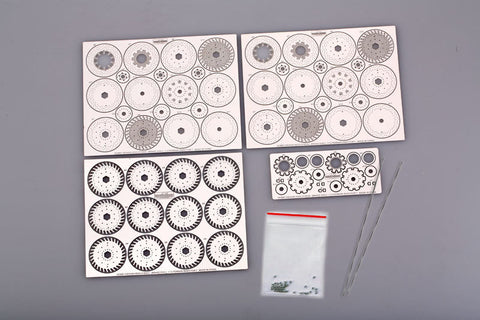 ホビーデザイン HD02-0192 1/12 エンツォ・フェラーリ ブレーキディスク ディティールアップセット(タミヤ用)