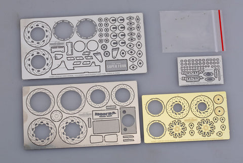 ホビーデザイン HD02-0209 1/12 ホンダ CB400 スーパーフォア ディティールアップセット(アオシマ042152用) (エッチングパーツ+メタルパーツ)