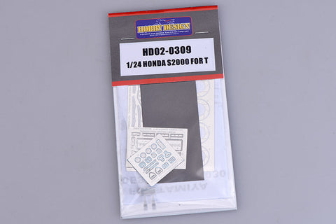 ホビーデザイン HD02-0309 1/24 ホンダ S2000 ディティールアップセット(タミヤ用)(エッチングパーツ+レジン)