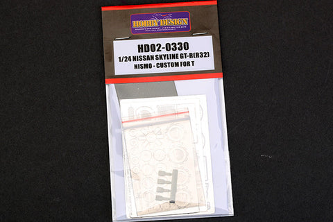 ホビーデザイン HD02-0330 1/24 日産 スカイライン GT-R(R32) ニスモ カスタム ディティールアップセット(タミヤ用)(エッチングパーツ+レジン)