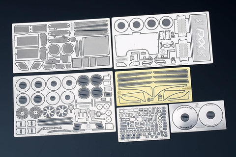 ホビーデザイン HD02-0343 1/24 フェラーリ FXX-K ディティールアップセット (タミヤ24343用) (エッチングパーツ+メタルパーツ+レジン)