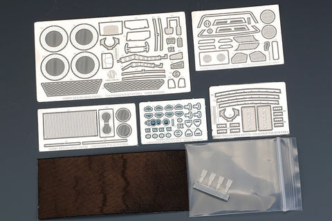 ホビーデザイン HD02-0347 1/24 日産 R35 GT-R ディティールアップセット(アオシマ 051542用)(エッチングパーツ+レジン)